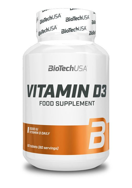 Biotech USA Vitamin D3, 120 Tabletten