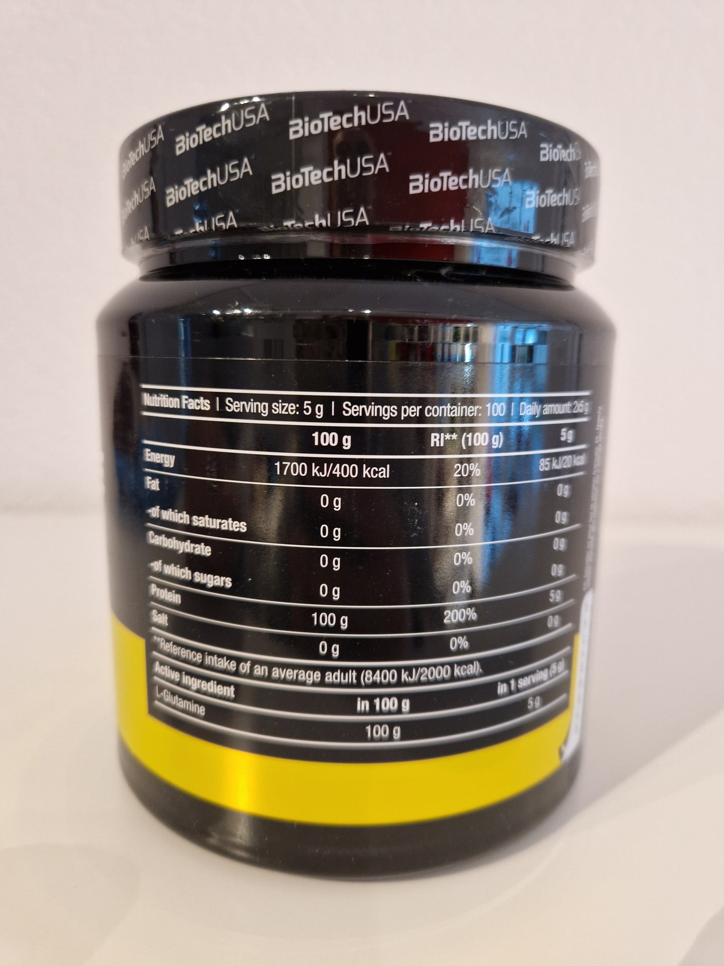 BioTech USA 100% Glutamine 500gr