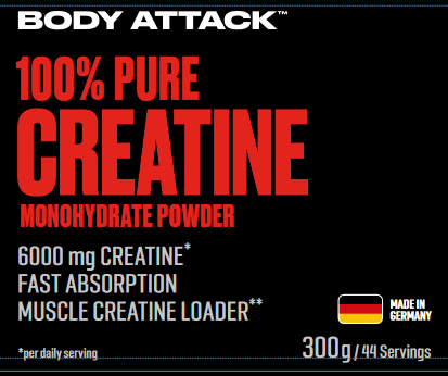 BodyAttack 100% PURE CREATINE 300g