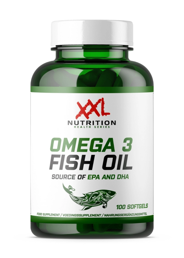 XXL Nutrition Omega3 FishOIl 100Softgels