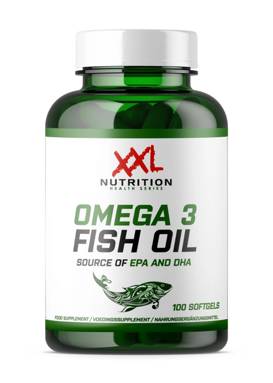 XXL Nutrition Omega3 FishOIl 100Softgels