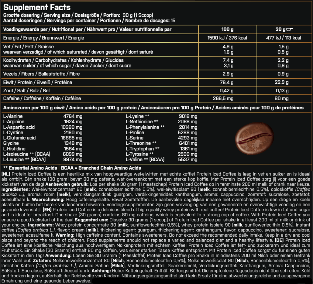 XXL Nutrition Protein IcedCoffee 450g