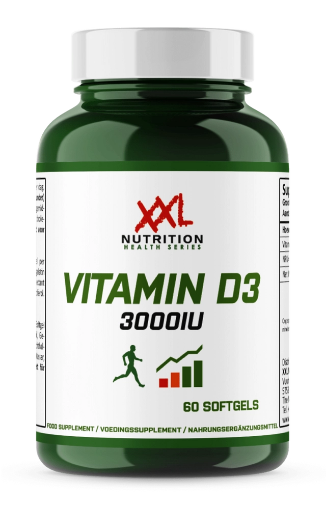 XXL Nutrition Vitamin D3 60Kaps