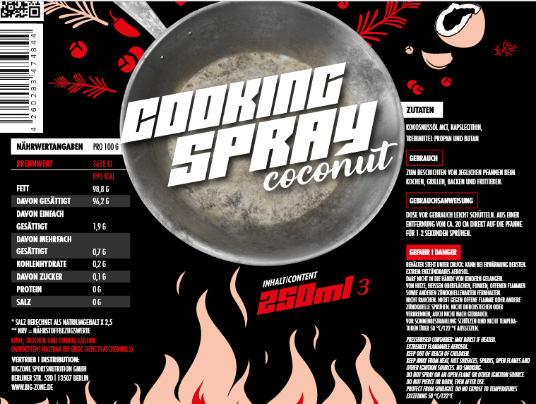 BIG-ZONE Cooking Spray