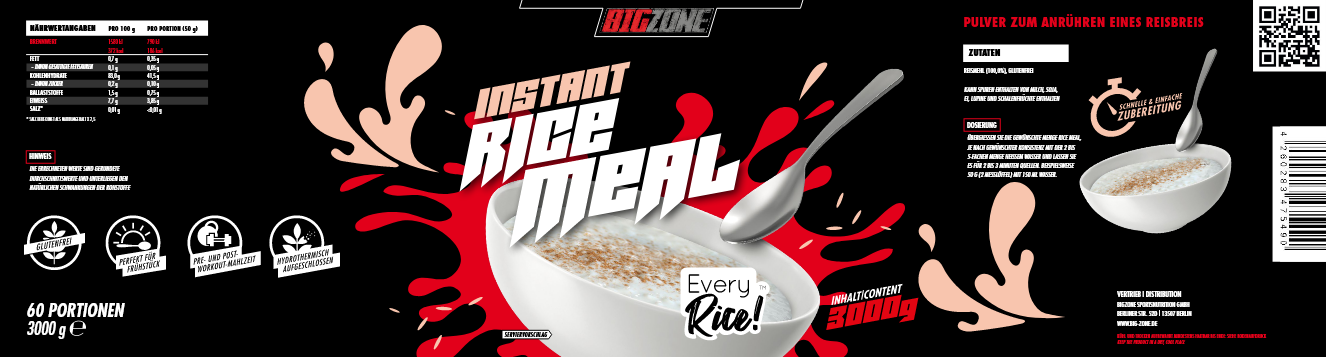 BIG-ZONE Rice Meal